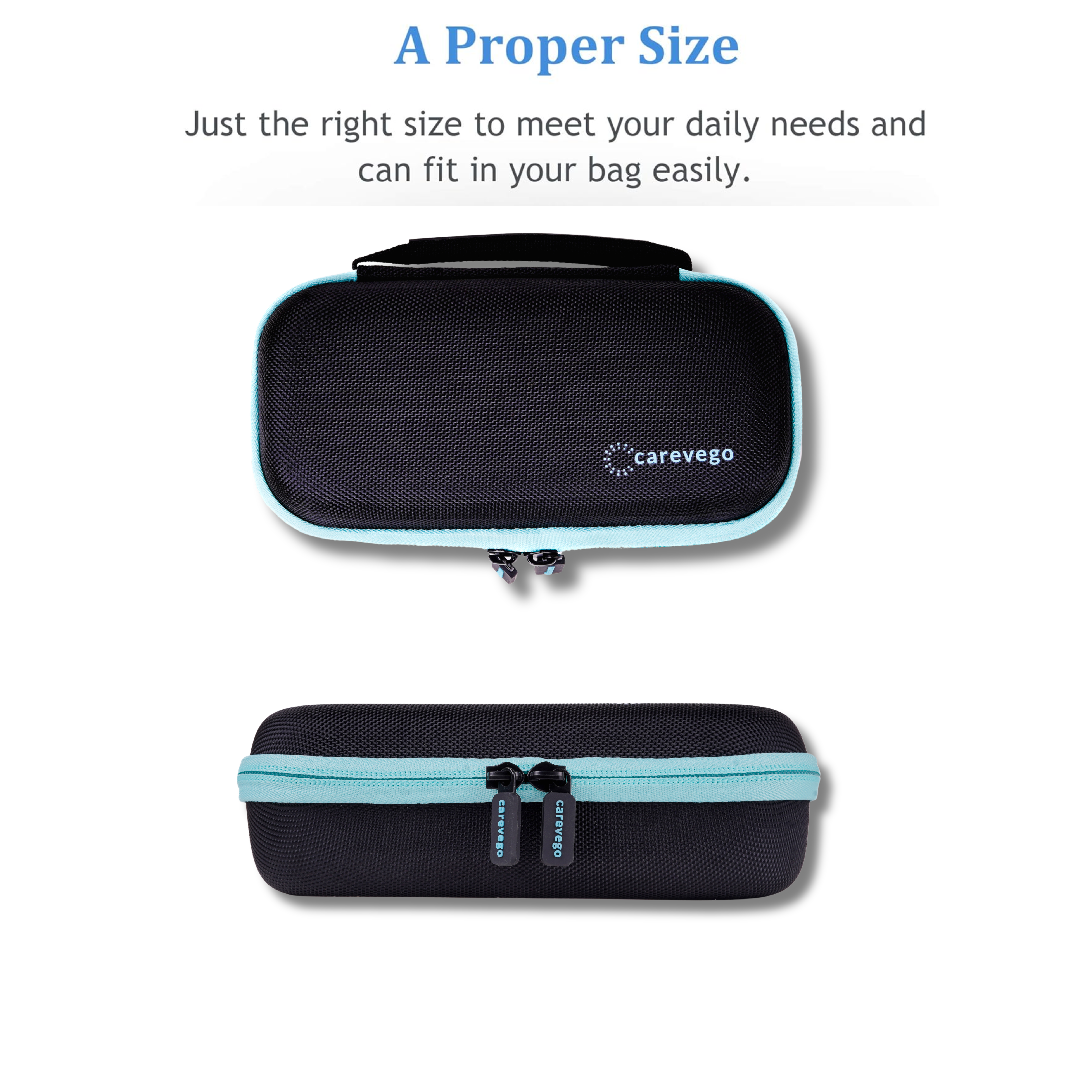 CareVego Insulin Cooling Bag for Traveling: Keep Your Insulin Pen and Vials Safe and Cool On-the-Go [12h - 16h]